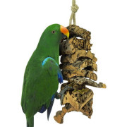 Коркова играчка за птици, 50 х 16 х 11 см. - Back Zoo Nature Cork Play Tower L